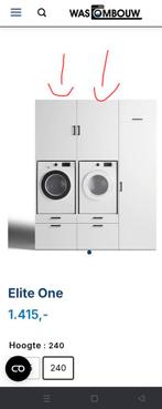 2 Bovenkasten wasombouw - Nieuw!, Huis en Inrichting, Kasten | Wandmeubels, Ophalen, Met deur(en), Nieuw, Minder dan 100 cm