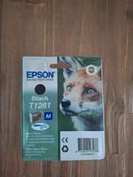 Nieuwe Epson T1281 Zwarte Cartridge, Computers en Software, Ophalen of Verzenden, Nieuw, Epson