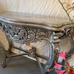 Brocante Sidetable - 113 x 42 cm - Handgemaakt - TTM Wonen, 100 tot 150 cm, Www.ttmwonen.nl, Nieuw, Ophalen of Verzenden
