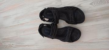 zwarte ecco sandalen, maat 39 beschikbaar voor biedingen