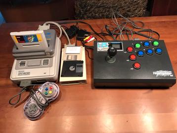 Nintendo SNES met Joysticks & Copybox - Werkend! beschikbaar voor biedingen