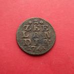 Duit Zeeland 1741 Zeelandia Luctor et Emergo Middelburg, Ophalen of Verzenden, Vóór koninkrijk, Overige waardes, Losse munt