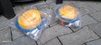 Te koop 2 opblaas pompen 13 cm doorsnee 8 cm hoog, Ophalen of Verzenden, Nieuw