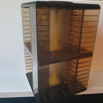 Cassettebandjes Houder j70/80 - 64 stuks - Draaibaar beschikbaar voor biedingen
