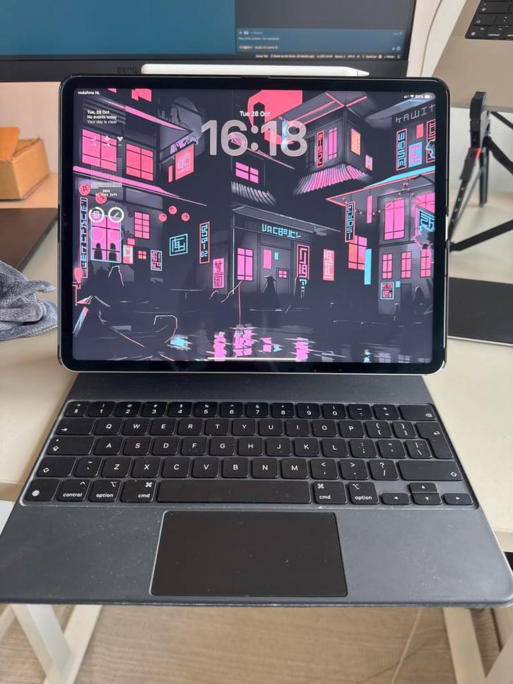 iPad Pro 12.9" (6e Gen) M2  - Apple Pencil, Magic Keyboard, Computers en Software, Apple iPads, Zo goed als nieuw, Apple iPad Pro