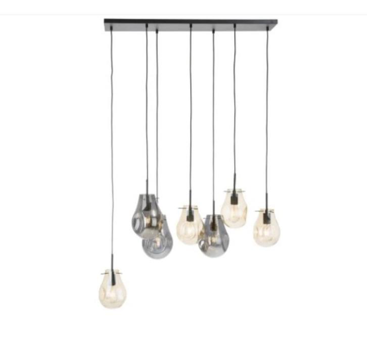 Coco Maison hanglamp Charlie, Huis en Inrichting, Lampen | Hanglampen, Zo goed als nieuw, 50 tot 75 cm, Glas, Metaal, Ophalen