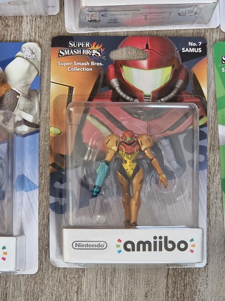 amiibo Samus Super Smash Bros serie nummer 7, Spelcomputers en Games, Games | Nintendo Switch, Nieuw, Platform, 1 speler, Vanaf 3 jaar