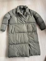 Leuke lange jas in donker groen maat 44 Nieuw!, Ophalen of Verzenden, Zo goed als nieuw, Maat 46/48 (XL) of groter, Groen