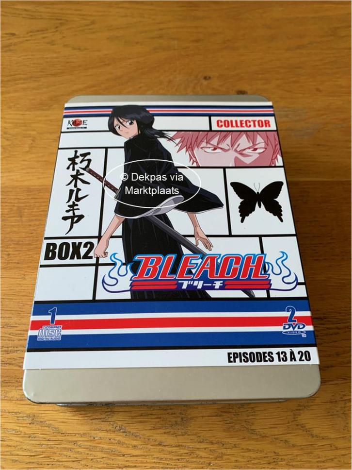 Dvd's Bleach - Box 2 - Tin Box - Limited Edition, Cd's en Dvd's, Dvd's | Tekenfilms en Animatie, Gebruikt, Ophalen of Verzenden