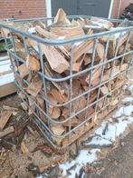 eiken brandhout, 1.2m3 losgestort. vers, Tuin en Terras, Minder dan 3 m³, Ophalen, Eikenhout, Blokken