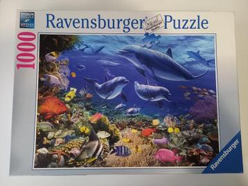 * Puzzel Ravensburger Idylle onder water 1000 st *  beschikbaar voor biedingen