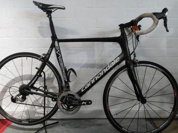 Cannondale SYNAPSE CARBON ULTEGRA TRIPLE 61 ZWART Heren Zwar beschikbaar voor biedingen