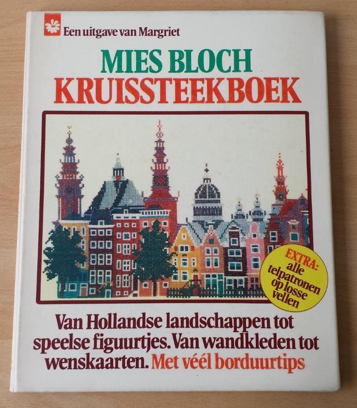 Mies Bloch - Kruissteekboek - Margriet 1977 – compleet, Hobby en Vrije tijd, Borduren en Borduurmachines, Gebruikt, Patroon, Handborduren