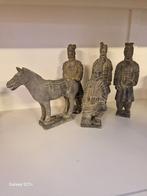 Chinese krijger beeldjes en paard uit het terracotta leger v, Ophalen of Verzenden