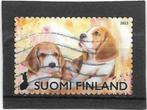 Finland 2023 Dieren rondom huis - Honden, Postzegels en Munten, Postzegels | Europa | Scandinavië, Verzenden, Finland, Gestempeld