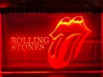 Led lichtbord ROLLING STONES 3d neon look, Ophalen of Verzenden, Nieuw, Lichtbak of (neon) lamp