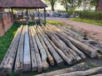 Oude houten balken eik en ander hout, Doe-het-zelf en Verbouw, Hout en Planken, Ophalen, Eiken