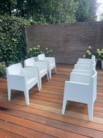6 nette witte philippe starck stoelen TOY, Tuin en Terras, Ophalen, Gebruikt, Kunststof