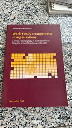 Work-Family arrangements in organisations, Ophalen of Verzenden, Zo goed als nieuw