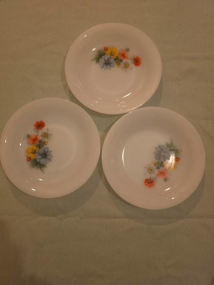 Arcopal Diepe Borden - 3 Stuks, Perfecte Staat, Huis en Inrichting, Keuken | Servies, Zo goed als nieuw, Bord(en), Overige stijlen