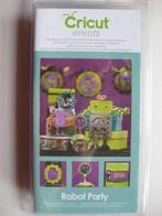 Cricut Events Cartridge Robot Party **nieuw**, Hobby en Vrije tijd, Scrapbooking, Ophalen of Verzenden, Nieuw, Cartridge, Cricut