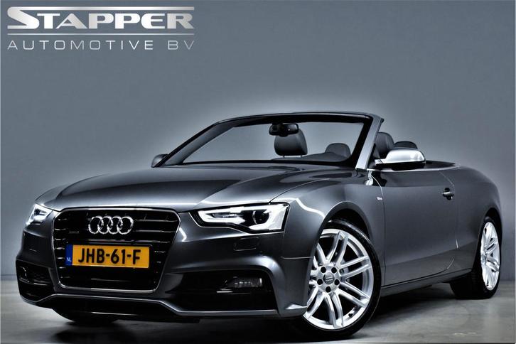 Audi A5 Cabriolet 2.0 TFSI 230pk Quattro Automaat S-Line Nav, Auto's, Audi, Bedrijf, Te koop, A5, 4x4, ABS, Airbags, Airconditioning