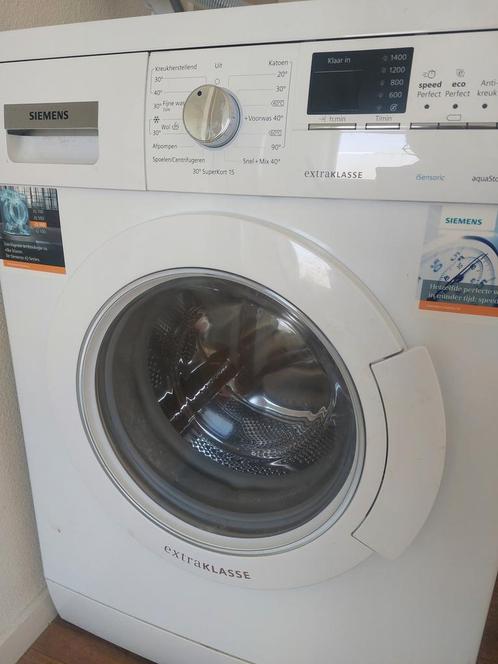 Siemens wasmachine extraklasse in goede staat, Witgoed en Apparatuur, Wasmachines, Gebruikt, Voorlader, 6 tot 8 kg, 85 tot 90 cm