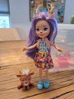 Enchantimals Danessa Hert Pop, Ophalen of Verzenden, Zo goed als nieuw, Barbie