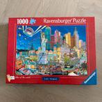 Las Vegas Ravensburger puzzel 1000 stukjes cities fleroux, Hobby en Vrije tijd, Denksport en Puzzels, Ophalen of Verzenden, Zo goed als nieuw