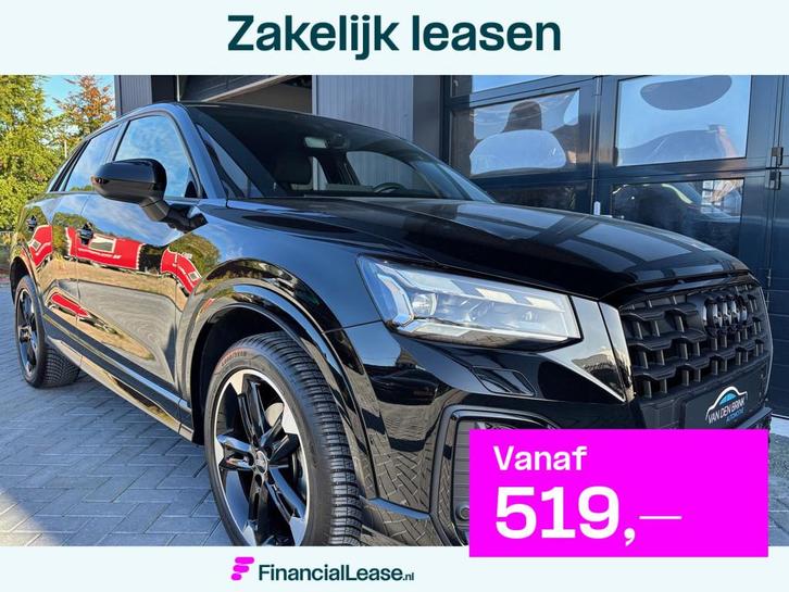 Audi Q2 35 TFSI S-line Black Edition Matrix, Auto's, Audi, Bedrijf, Lease, Financial lease, Q2, ABS, Achteruitrijcamera, Adaptive Cruise Control