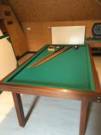biljarttafel met toebehoren, Ophalen, Gebruikt, Biljarttafel