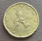 Zeldzame 20 eurocent munt 2002 Italië - Boccioni's sculptuur, Postzegels en Munten, Munten | Europa | Euromunten, Ophalen of Verzenden
