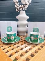 Pip studio love birds groen cappucino kop&schotel nieuw, Huis en Inrichting, Keuken | Servies, Ophalen, Nieuw, Overige stijlen
