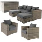 Loungeset Wicker Julieta, Tuin en Terras, Ophalen, Gebruikt, Loungeset, Wicker