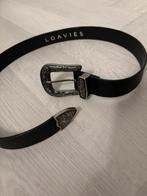 Bijna NIEUW: riem van LOAVIES, cowboy style, Kleding | Dames, Riemen en Ceinturen, 80 tot 90 cm, 3 tot 5 cm, Zwart, Tailleriem
