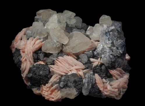 CERUSSIET UV + BARIET + GALENIET UIT Marokko., Verzamelen, Mineralen en Fossielen, Mineraal, Ophalen of Verzenden