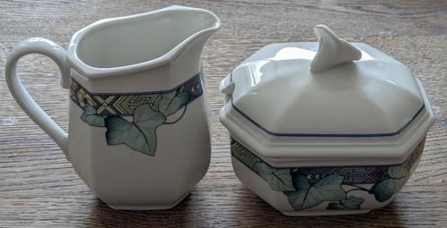 Villeroy en Boch Pasadena - suiker en melk - Piekfijn, Huis en Inrichting, Keuken | Servies, Zo goed als nieuw, Overige typen