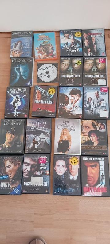 DVD-s  (20 stuks) beschikbaar voor biedingen