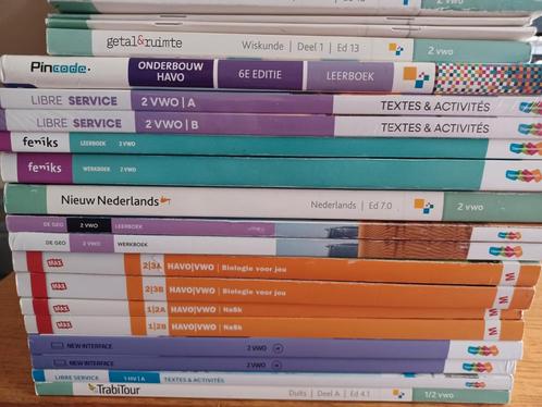 Schoolboeken 2 VWO compleet, Boeken, Schoolboeken, Gelezen, Frans, VWO, Ophalen of Verzenden