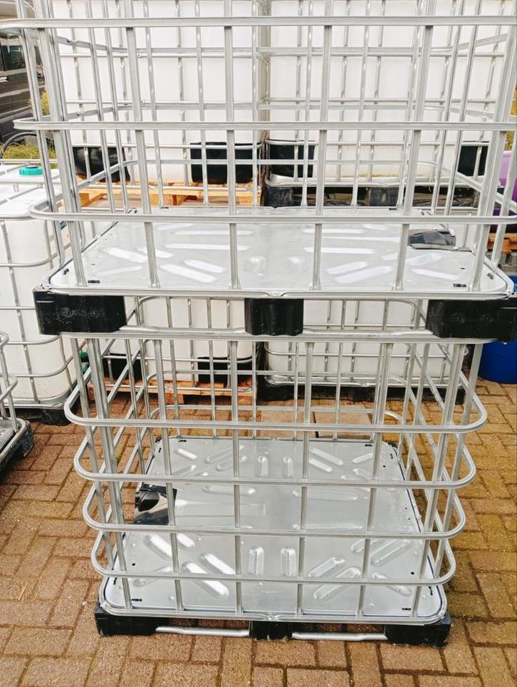 IBC Kratten - Opslag/Transport - Goede Staat, Tuin en Terras, Haardhout, Blokken, Overige houtsoorten, Minder dan 3 m³, Ophalen of Verzenden
