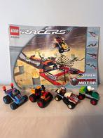 Lego Racers 4586 Stunt Race Track + 4 Racers, Ophalen of Verzenden, Gebruikt, Complete set, Lego
