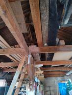 oud hout, Doe-het-zelf en Verbouw, Hout en Planken, Ophalen, 50 mm of meer, Balk, Minder dan 200 cm