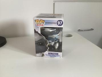 Funko Pop Overwatch Winston 97 beschikbaar voor biedingen