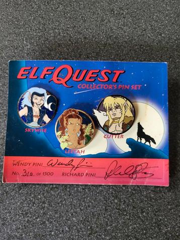 ElfQuest Pin Set - Gesigneerd & Gelimiteerd beschikbaar voor biedingen