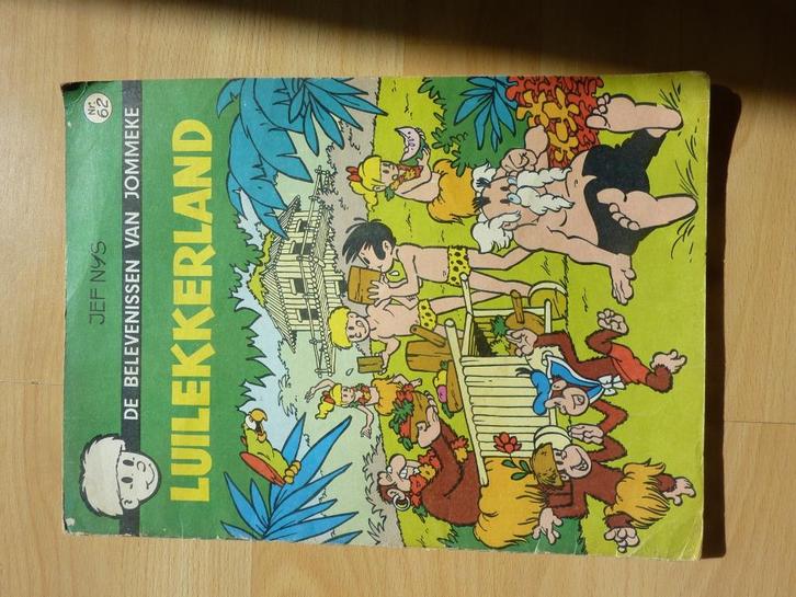 4 stripboeken van de belevenissen van Jommeke (in 1 koop), Boeken, Stripboeken, Gelezen, Meerdere stripboeken, Ophalen of Verzenden