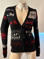 Love moschino trui vest maat it 44. Nl 38, Maat 38/40 (M), ., Zwart, Zo goed als nieuw