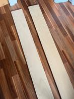 Twee auping Auronde bedstukken 140x16 cm, Huis en Inrichting, Slaapkamer | Bedden, Ophalen, Tweepersoons, Wit, Hout