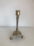 antieke bronzen kandelaar, Antiek en Kunst, Ophalen of Verzenden, Koper of Brons