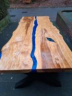 Epoxy boomstamtafel met rivier, Ophalen, 50 tot 100 cm, Rechthoekig, Nieuw