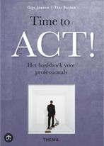 GEZOCHT: Time to ACT! Het basisboek voor professionals, Ophalen of Verzenden, Overige onderwerpen